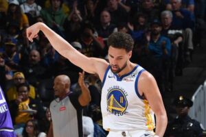 Warriors Klay Thompson Mavericks