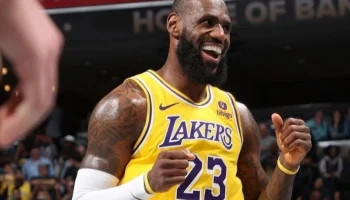 NBA Lakers LeBron James