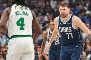 Luka Doncic Mavericks Celtics