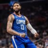 NBA 76ers Paul George