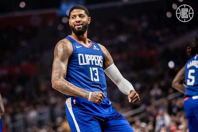 NBA 76ers Paul George