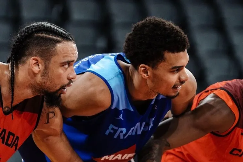 onde assistir basquete frança canadá