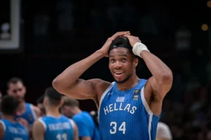 Giannis Antetokounmpo Grécia Olimpíadas