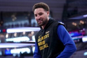 Klay Thompson Warriors Mavericks