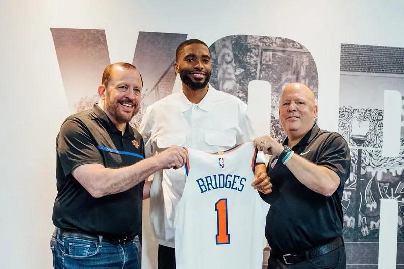 Mikal Bridges número Knicks