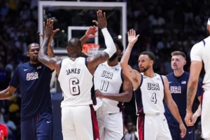 Stephen Curry EUA Paris