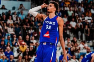 tênis Victor Wembanyama Olimpíadas