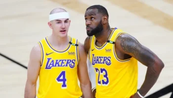 Alex Caruso LeBron James