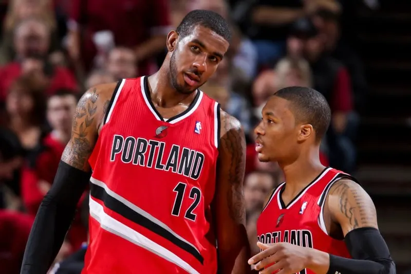 Damian Lillard LaMarcus Aldridge