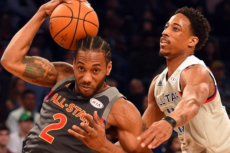 DeMar DeRozan Kawhi Leonard