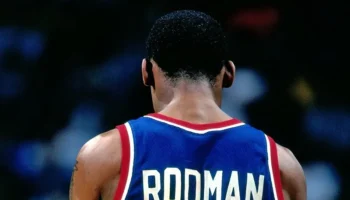 Dennis Rodman camisa Pistons