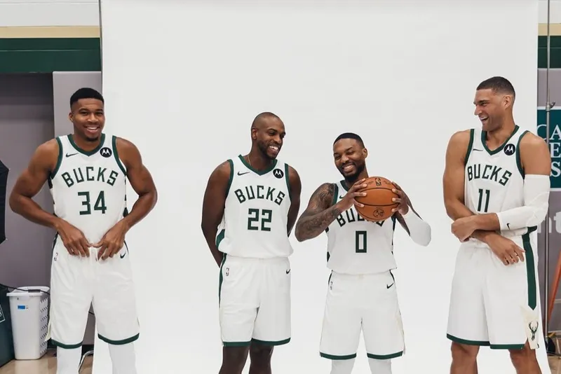 jogadores Milwaukee Bucks NBA