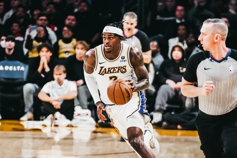 jarred vanderbilt lakers pré-temporada