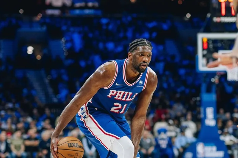 Joel Embiid recorde 76ers