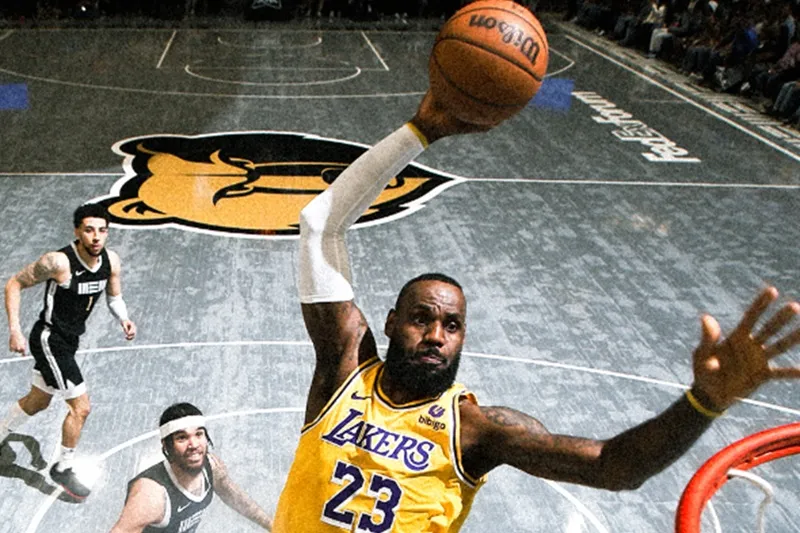 NBA2K LeBron James basquete