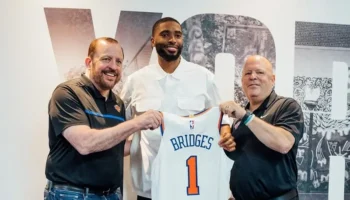 NBA Mikal Bridges Knicks