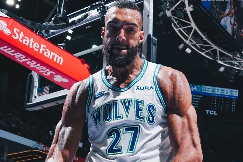 rudy gobert treino campeão