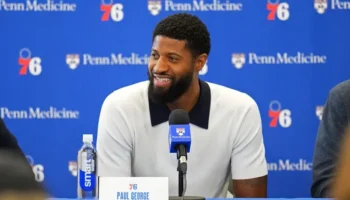 presidente 76ers paul george