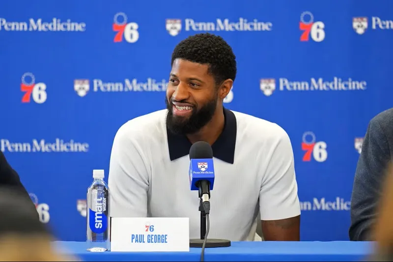 presidente 76ers paul george