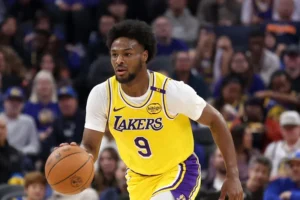 Bronny James Lakers Warriors