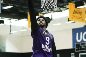 bronny james lakers nba