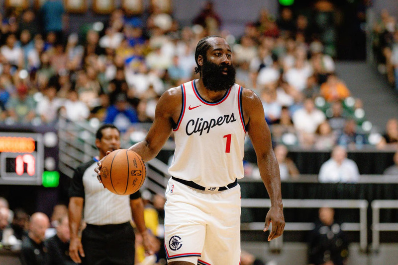 james harden clippers mavericks