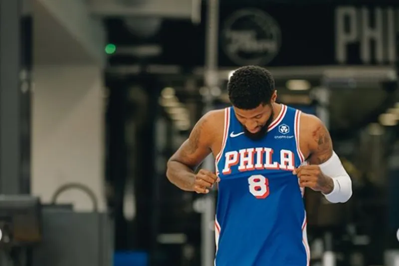 Paul George lesão 76ers