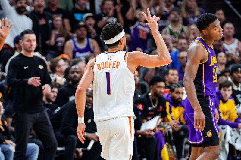 Booker Durant Suns Lakers