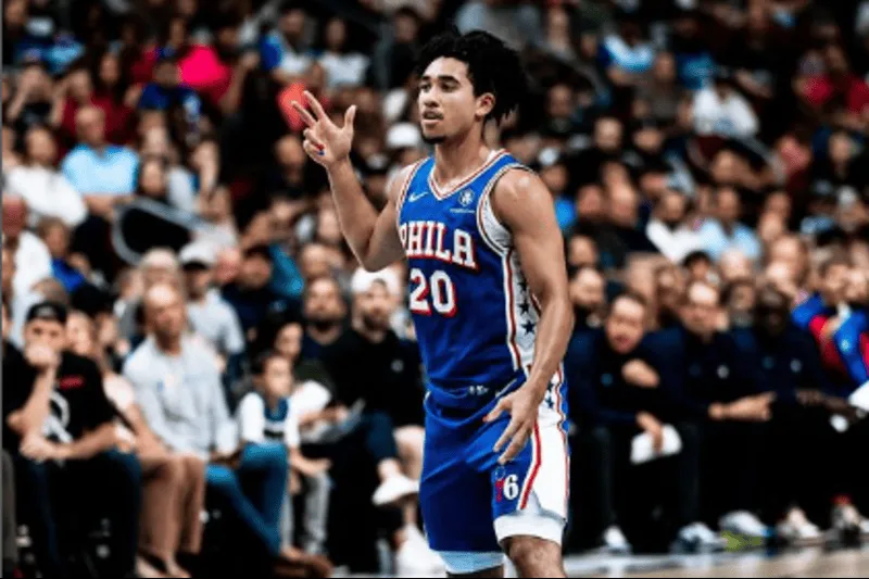 jogador 76ers calouro nba