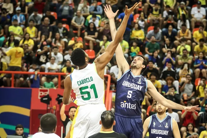 Bruno Caboclo Brasil Uruguai