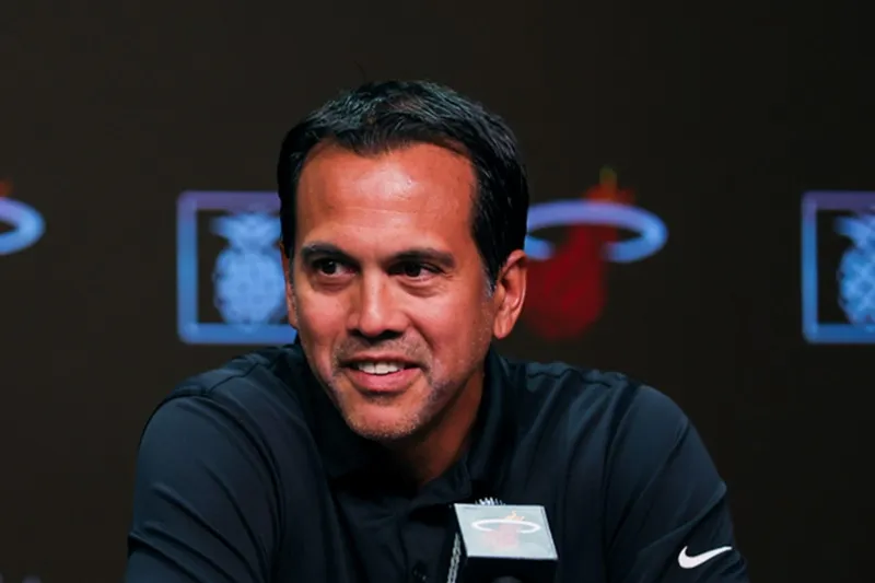 Erik Spoelstra Heat Pistons