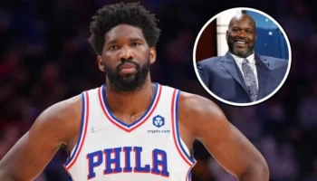 Joel Embiid Shaquille O'Neal