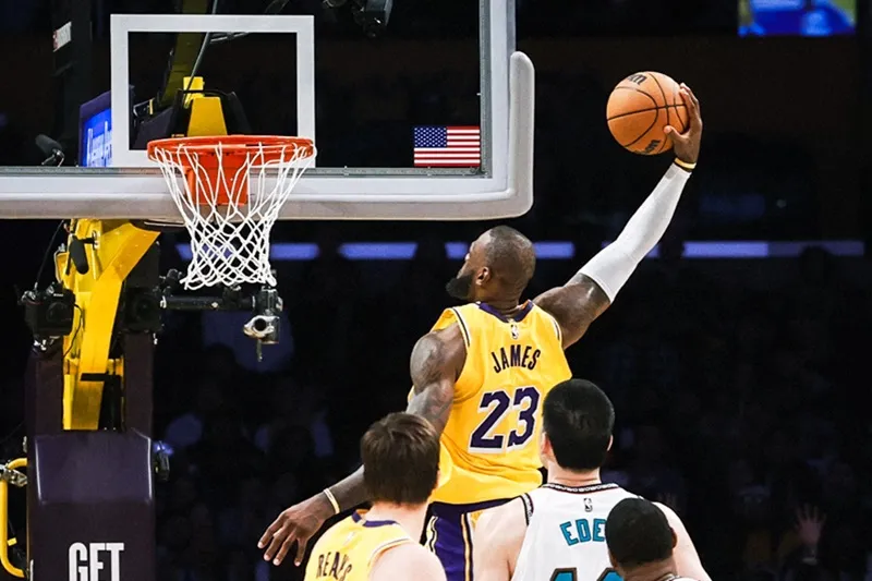 recorde LeBron James Lakers