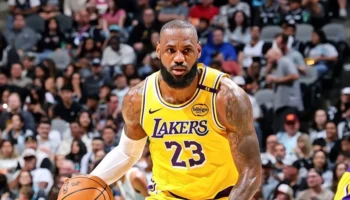 LeBron James Lakers Spurs