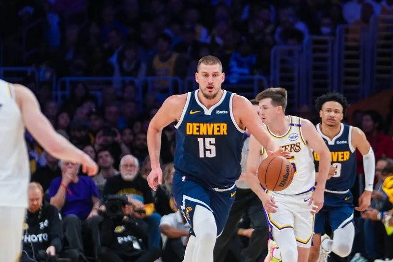 Nikola Jokic Nuggets Lakers