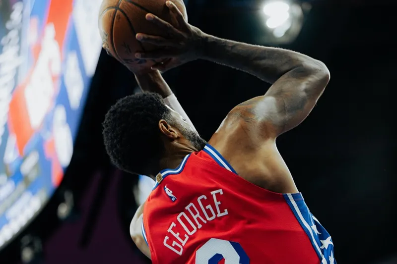 Joel Embiid Paul George 76ers