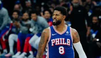 Paul George 76ers lesão