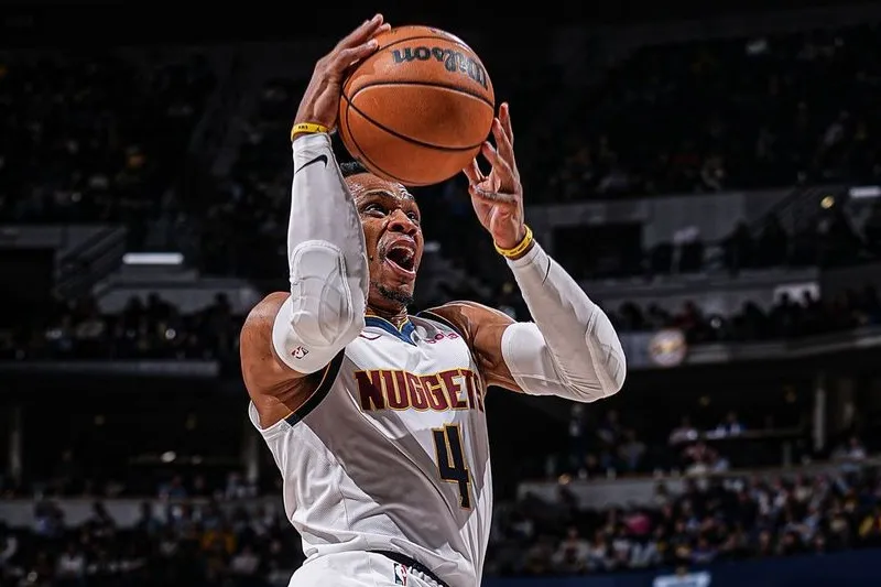 nuggets vitória russell Westbrook