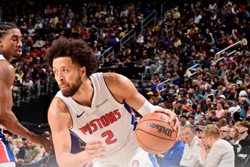 Cade Cunningham Pistons Lakers