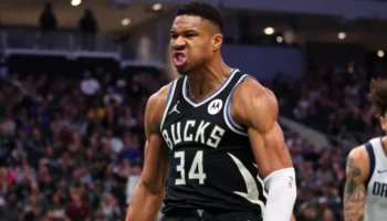 Giannis Antetokounmpo jogador NBA