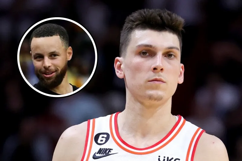 Tyler Herro Stephen Curry