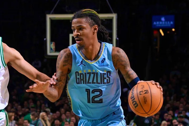 Ja Morant Grizzlies Celtics