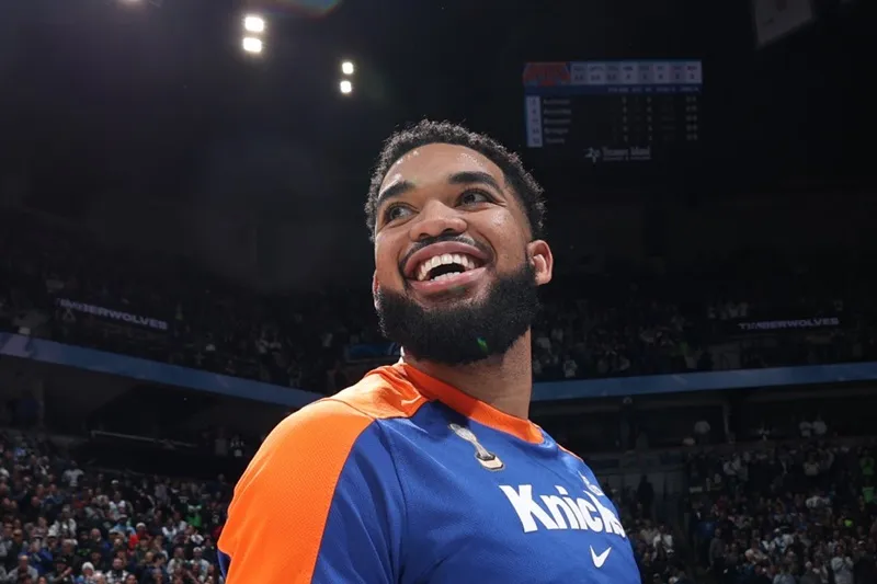 Timberwolves Karl Towns Knicks