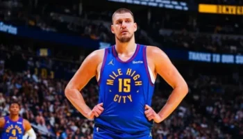 Nikola Jokic Nuggets Warriors