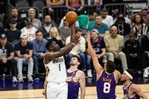 NBA Warriors Zion Williamson
