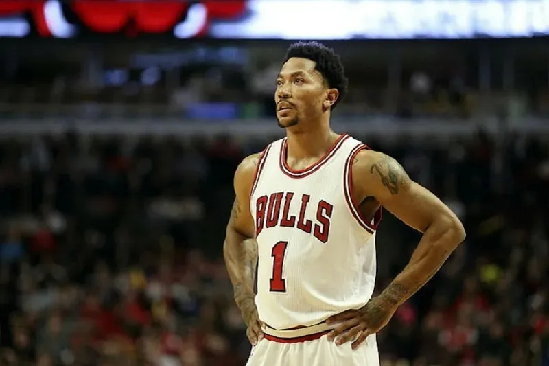 Derrick Rose Bulls NBA