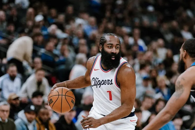 James Harden Clippers Lakers