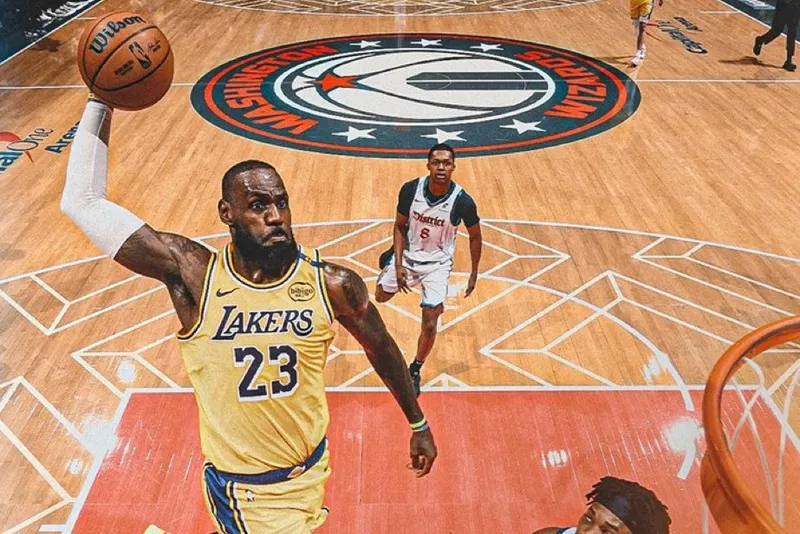 recorde LeBron James Lakers