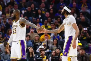 Anthony Davis Lakers Warriors