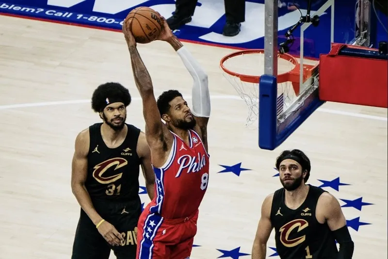 Paul George 76ers Cavaliers